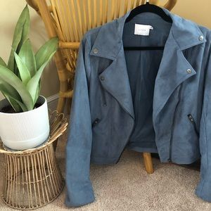 Blue Suede Jacket